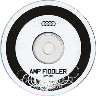 Amp Fiddler CDR Hey Joe promo label